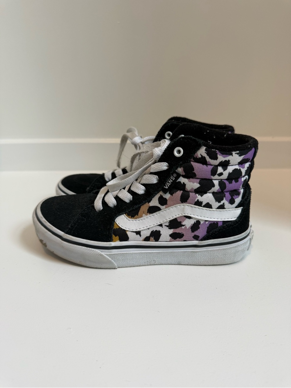 Vans Off The Wall High Top Shoes Youth Size 13